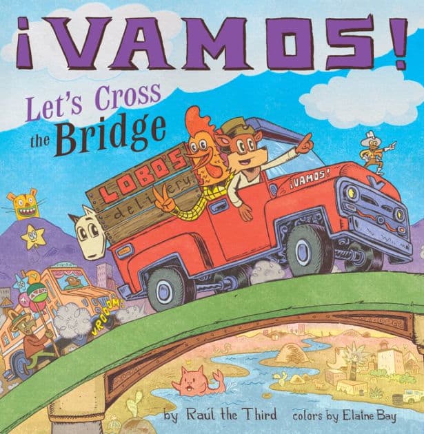 Jacket cover of ¡Vamos! Let’s Cross the Bridge